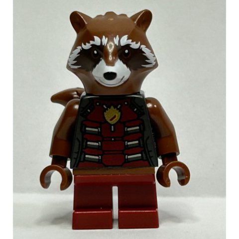 Minifigurka LEGO Rocket Raccoon, Reddish Brown Arms