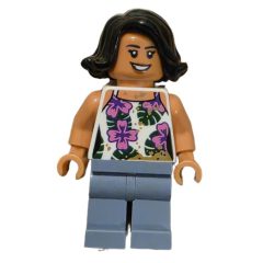 Minifigurka LEGO Sammy, Sand Blue Legs