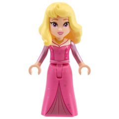 Minifigurka LEGO Aurora - Dark Pink Dress, Big Eyes