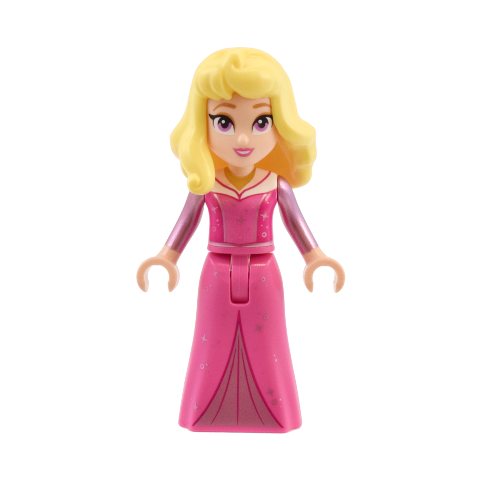 Minifigurka LEGO Aurora - Dark Pink Dress, Big Eyes