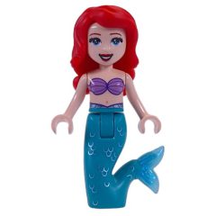 Minifigurka LEGO Ariel - Mermaid Form, Dark Turquoise Tail
