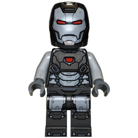 Minifigurka LEGO War Machine, Pearl Titanium Armor