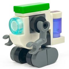 Minifigurka LEGO Robot, Opal Trans-Purple Battery Pack