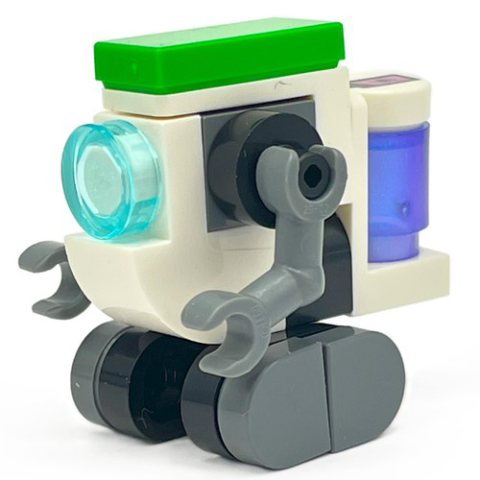 Minifigurka LEGO Robot, Opal Trans-Purple Battery Pack