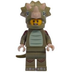 Minifigurka LEGO Triceratops Costume Fan