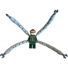 Minifigurka LEGO Dr. Octopus / Doc Ock, Dark Green Outfit, Robot Arms
