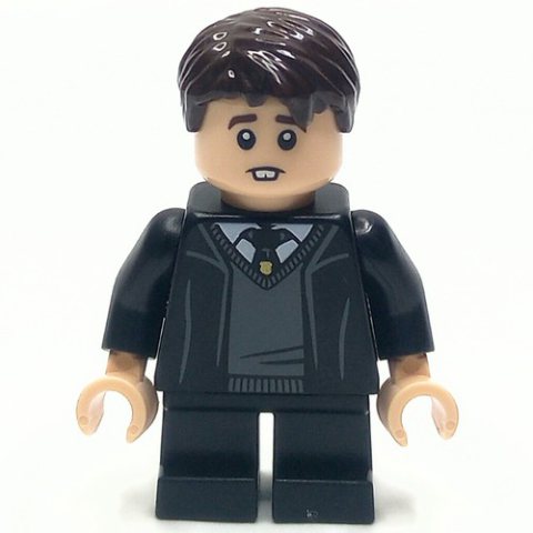 Minifigurka LEGO Neville Longbottom, Black Robes, Short Legs