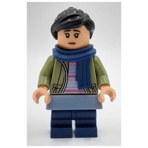 Minifigurka LEGO Cho Chang, Dark Blue Scarf, Skirt