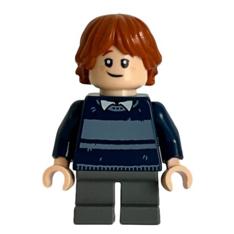 Minifigurka LEGO Ron Weasley, Dark Blue Sweater