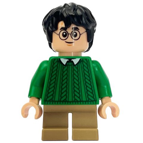 Minifigurka LEGO Harry Potter, Bright Green Sweater