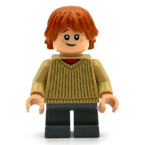 Minifigurka LEGO Ron Weasley, Tan Sweater