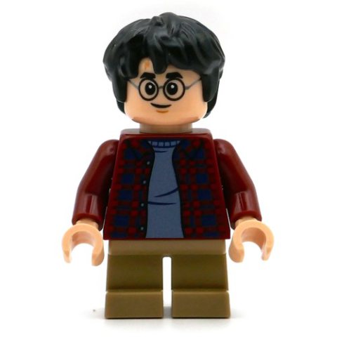 Minifigurka LEGO Harry Potter, Dark Red Jacket, Dark Tan Legs