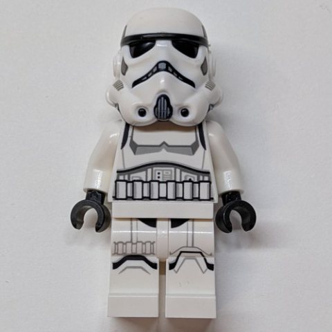 Minifigurka LEGO Stormtrooper - Light Nougat Head, White Arms
