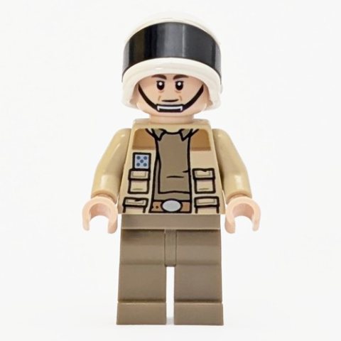 Minifigurka LEGO Captain Antilles, Dark Tan Undershirt, Dual Sided Head