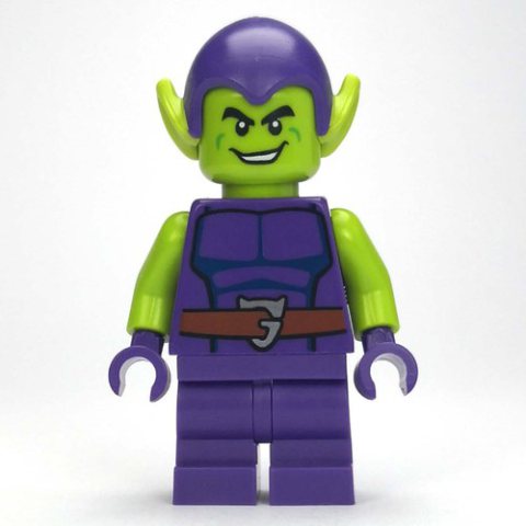 Minifigurka LEGO Green Goblin, Short Legs