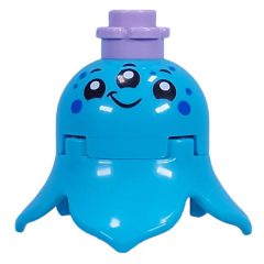 Minifigurka LEGO Alien, Medium Azure, Large