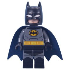 Minifigurka LEGO Batman, Dark Bluish Grey Suit, Black / Dark Blue Cape, Black Cowl