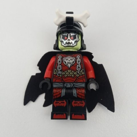Minifigurka LEGO Bone King - Cape, Bone