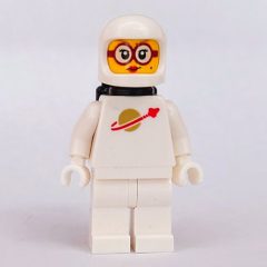 Minifigurka LEGO Classic Space, White with Black Airtanks, Red Glasses