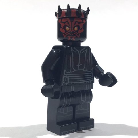 Minifigurka LEGO Darth Maul, Horns, Printed Legs
