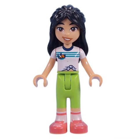 Minifigurka LEGO Liann - Adventure Camp, Lime Pants