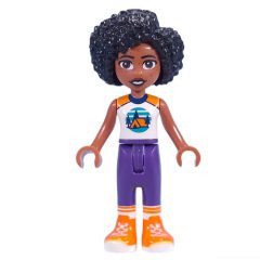 Minifigurka LEGO Jamila - Adventure Camp, Dark Purple Pants
