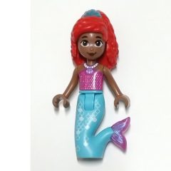 Minifigurka LEGO Ariel - Mermaid Form, Live Action Movie Minidoll, Red Hair