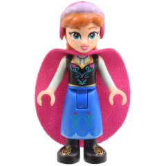 Minifigurka LEGO Anna - Magenta Hat, Cape, Big Eyes