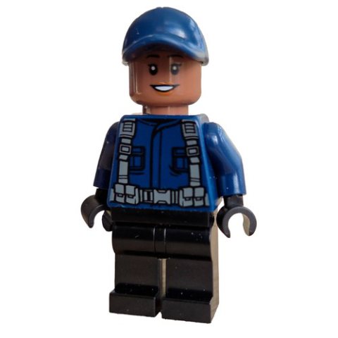 Minifigurka LEGO Guard, Dark Blue Cap