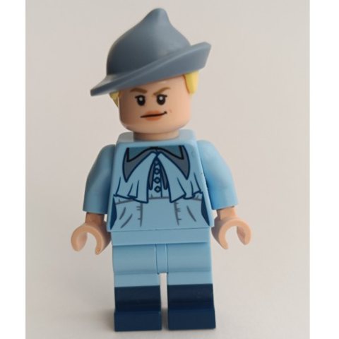 Minifigurka LEGO Fleur Delacour, Bright Light Blue Outfit, Sand Blue Hat