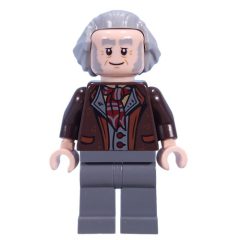 Minifigurka LEGO Garrick Ollivander, Dark Brown Jacket