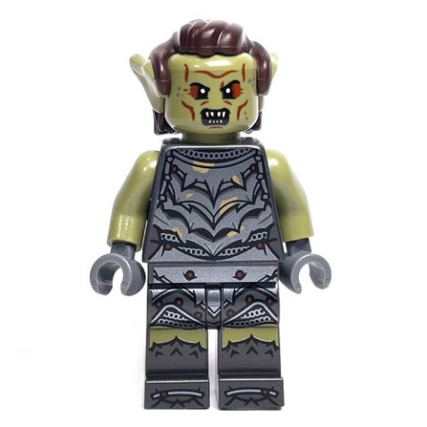 Minifigurka LEGO Orc, Olive Green