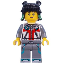 Minifigurka LEGO Mei, White and Flat Silver Suit