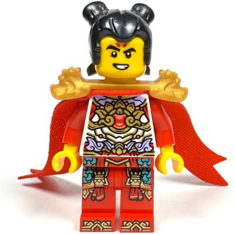 Minifigurka LEGO Nezha, White and Red Armor