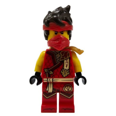 Minifigurka LEGO Kai, Red Robes, Shoulder Guard, Mask