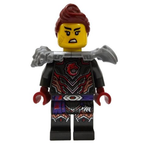 Minifigurka LEGO Jordana, Pearl Titanium Armor