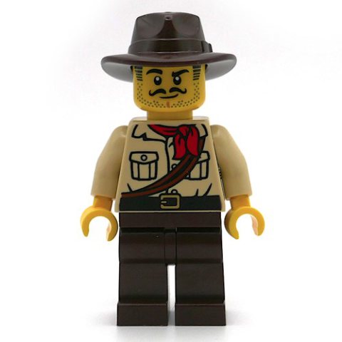 Minifigurka LEGO Explorer (Johnny Thunder)