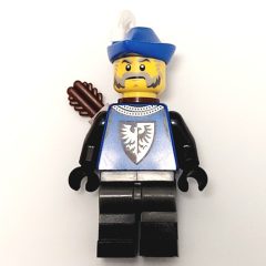 Minifigurka LEGO Mountain Fortress Black Falcon Archer - Male