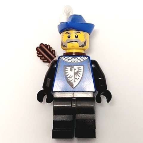 Minifigurka LEGO Mountain Fortress Black Falcon Archer - Male