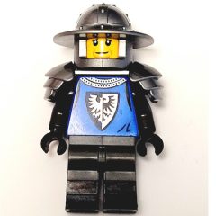 Minifigurka LEGO Mountain Fortress Black Falcon Soldier - Helmet with Broad Brim, Shoulder Armor