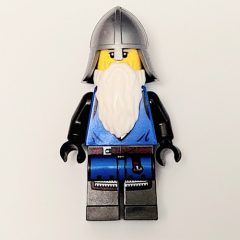 Minifigurka LEGO Mountain Fortress Black Falcon Soldier - Helmet with Neck Protector, Beard