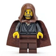 Minifigurka LEGO Jedi Bob, Reddish Brown