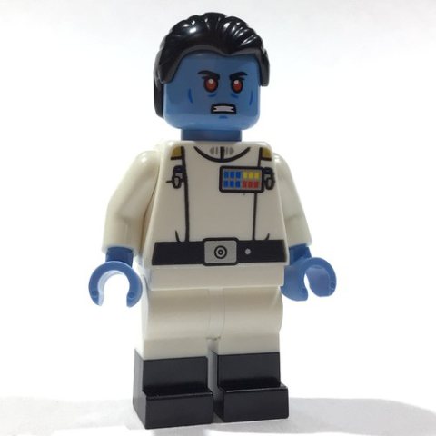 Minifigurka LEGO Grand Admiral Thrawn, Dual Molded Legs