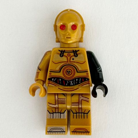 Minifigurka LEGO C-3PO, Bounty Hunter, Red Eyes