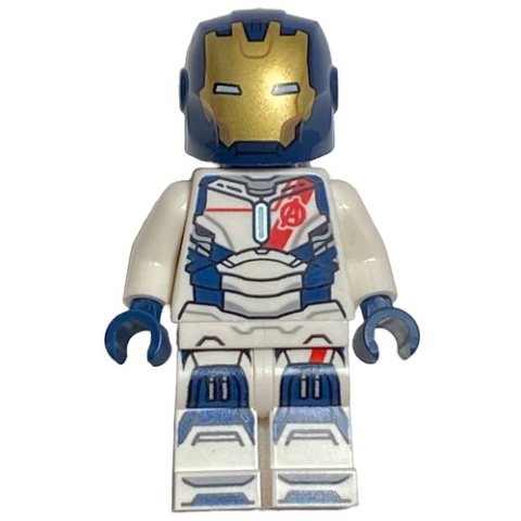 Minifigurka LEGO Iron Legion, Dark Blue Head