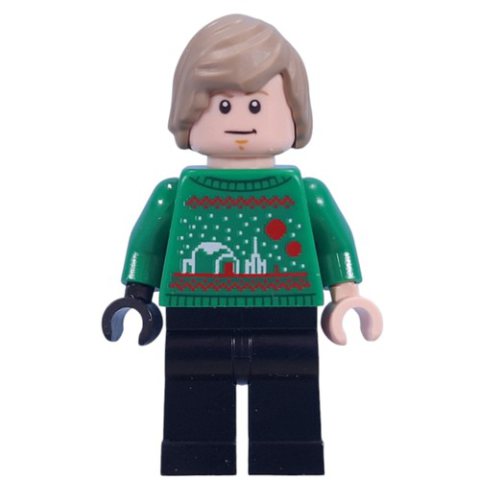 Minifigurka LEGO Luke Skywalker - Ugly Christmas Sweater