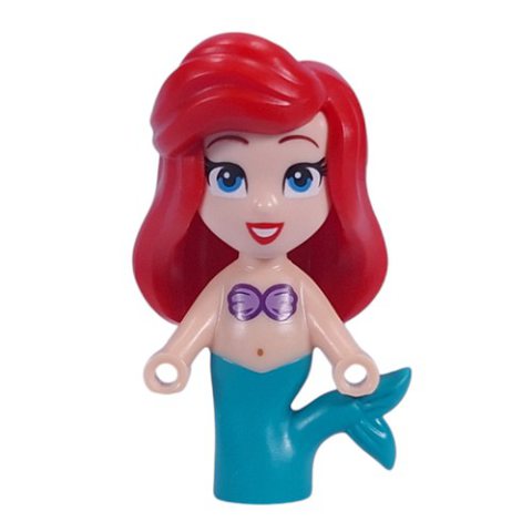 Minifigurka LEGO Ariel - Microdoll, Plastic Hair