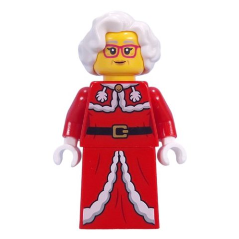 Minifigurka LEGO Mrs. Claus, Red Dress