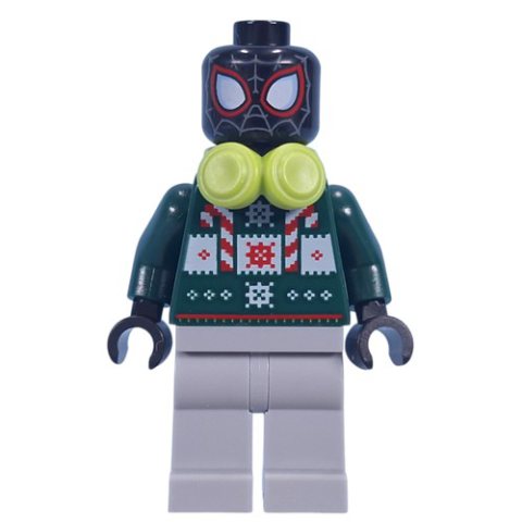 Minifigurka LEGO Miles Morales, Ugly Christmas Sweater