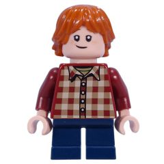 Minifigurka LEGO Ron Weasley, Dark Red Shirt, Dark Blue Short Legs